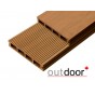 Террасная доска ДПК Outdoor 150*25*3000 мм. вельвет/шлифованная дуб Террасная доска ДПК Outdoor 150*25*3000 мм. вельвет/шлифованная дуб